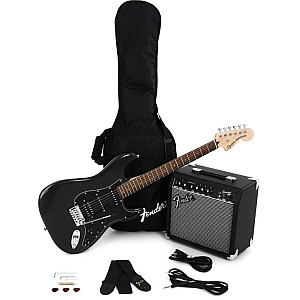 Squier Affinity Stratocaster HSS Guitar Pack, Maple FB